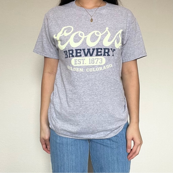 Coors Brewery Grey T-Shirt - Picture 5 of 6